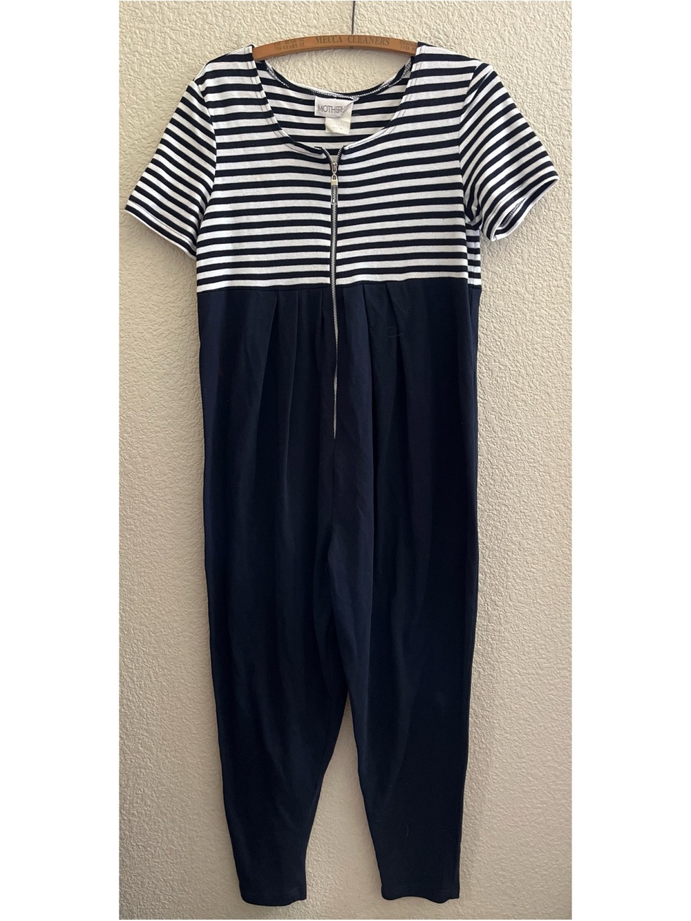 Vintage Motherhood Maternity Jumpsuit Women’s Size Small